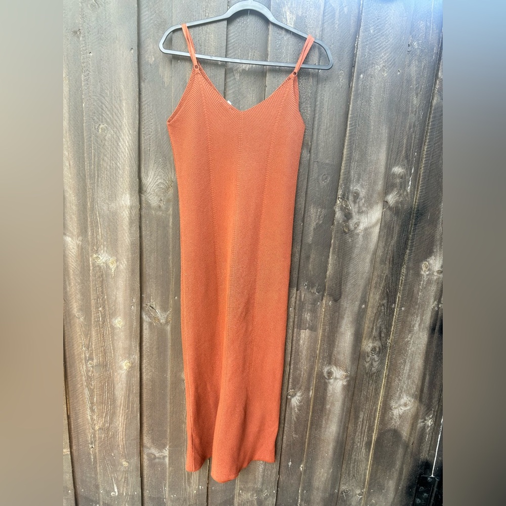 FRESHMAN 1996 Orange Maxi Dress